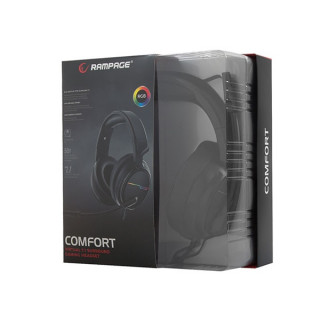 Rampage RGW9 Comfort headset Black PC