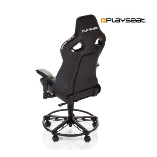 Playseat® Gamer szék - L33T BLACK (állítható magasság, állítható karfa, lábtartó, fekete) PC