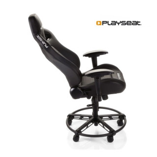 Playseat® Gamer szék - L33T BLACK (állítható magasság, állítható karfa, lábtartó, fekete) PC