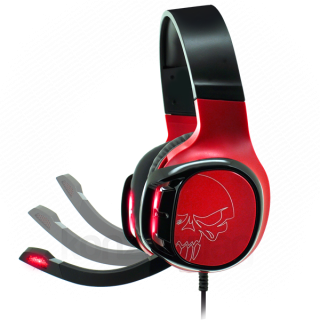 Spirit of Gamer Fejhallgató - ELITE-H60 Red (MultiPlatform, 2.0, mikrofon, Jack, hangerőszabályzó, nagy-párnás, piros) PC