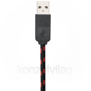 Marvo Fejhallgató - HG9021 (7.1, mikrofon, USB, hangerőszabályzó, nagy-párnás, 2.4m kábel, fekete) PC