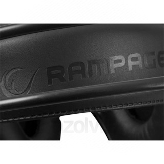 Rampage Fejhallgató - RM-K22 CHIEF-X RGB (7.1, mikrofon, USB, hangerőszabályzó, nagy-párnás, 2m kábel, fekete) PC