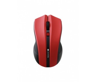 Canyon CNE-CMSW05R wireless mouse Red/Black PC