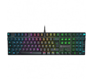 Roccat Suora FX RGB USB angol gaming billentyűzet fekete PC