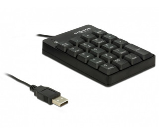 Delock USB Key Pad 19 keys black PC