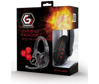 Gembird GHS-402 2.0 gaming headset fekete PC