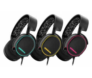 STEELSERIES HEADPHONE Arctis 5-7.1 Surround Gaming Headset,RGB PC