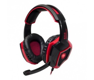 Spirit Of Gamer Xpert H100 [USB, 7.1] - Fekete/Piros PC