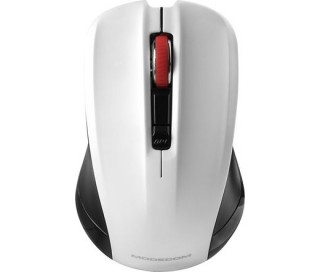 MODECOM MOUSE MC-0WM9.1 vezetékes optikai egér fehér PC