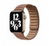 Apple Watch 44mm Bőrszíj, L méretű, vörösesbarna thumbnail