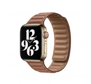 Apple Watch 40mm Bőrszíj, L méretű, vörösesbarna Több platform