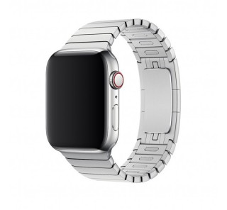 Apple Watch 42/44mm Rozsdamentes acél szíj, ezüst Több platform