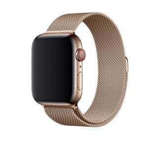 Apple Watch 42/44mm Rozsdamentes acél milánói szíj, arany Több platform