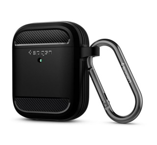 Spigen Rugged Armor Apple Airpods tok, fekete Több platform