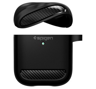 Spigen Rugged Armor Apple Airpods tok, fekete Több platform