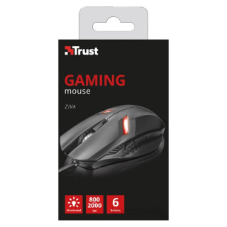 Trust Ziva Gaming - Szürke PC