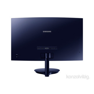 Samsung 27" C27H580FDU LED HDMI Display port ívelt fényes kék-fekete monitor PC