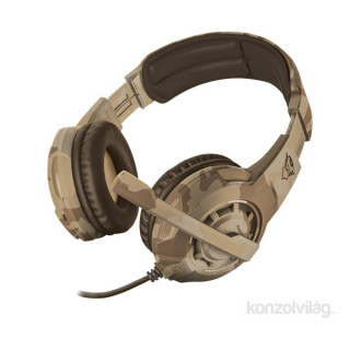 Trust GXT 310D Radius Gaming Headset Desert Camo PC