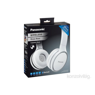 Panasonic RP-HF400BE-W Bluetooth sztereó fehér fejhallgató PC