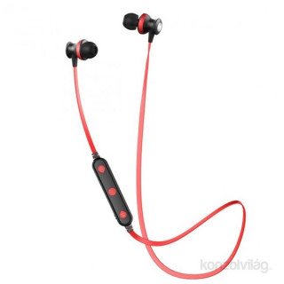 Awei B980BL In-Ear Bluetooth piros fülhallgató headset PC