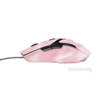 Trust GXT 101P Gav USB gamer pink egér PC