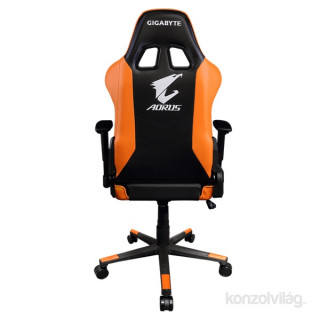 GSZEK Gigabyte AORUS AGC300 V2 fekete-narancssárga gamer szék PC