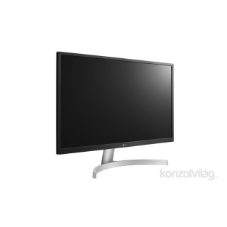 LG 27" 27UL500-W 4K IPS HDMI DisplayPort LED fehér monitor PC