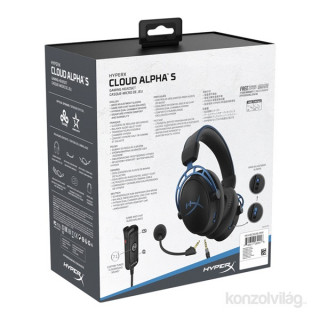 Kingston HyperX Cloud Alpha S Gamer Headset Black PC