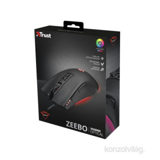 Trust GXT 121 Zeebo Gaming mouse Black PC