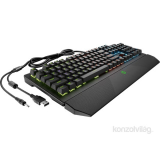 HP Pavilion Keyboard 800 Gamer keyboard Black US PC