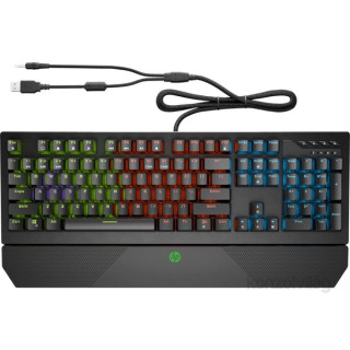 HP Pavilion Keyboard 800 Gamer keyboard Black US PC