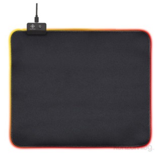 Deltaco Gaming GAM-077 RGB fekete 320x270 mm egérpad PC