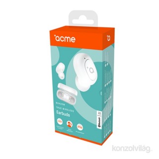 Acme BH420W True Wireless  in-ear Bluetooth fehér fülhallgató PC