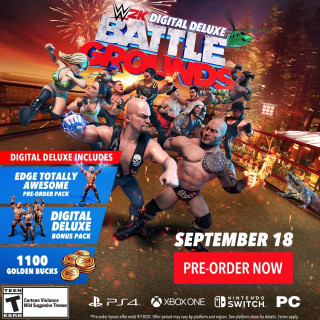 WWE 2K Battlegrounds Digital Deluxe Edition (PC) Steam (Letölthető) PC