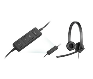 Logitech H570e Stereo Headset PC