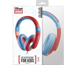 Trust Sonin Kids Headphones Red/Blue PC