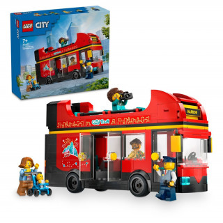 LEGO City: Piros emeletes turistabusz (60407) Játék