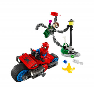 LEGO Marvel Super Heroes Motoros üldözés: Pókember vs. Doc Ock (76275) Játék