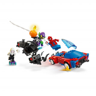 LEGO Marvel Super Heroes Pókember versenyautó & Venomizált Zöld Manó (76279) Játék