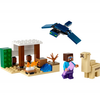 LEGO Minecraft Steve sivatagi expedíciója (21251) Játék