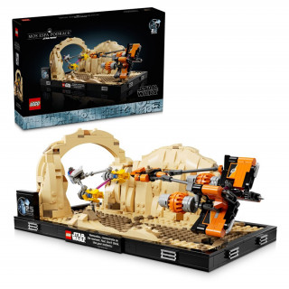 LEGO Star Wars: Mos Espa fogatverseny dioráma (75380) Játék