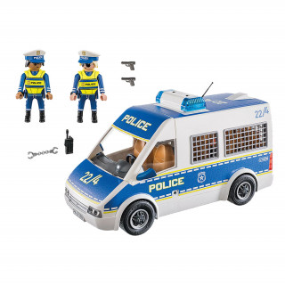 Playmobil Rendőrségi furgon fény- és hangeffekttel (70899) Játék