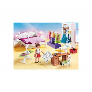 Playmobil Hálószoba varrósarokkal (70208) Játék