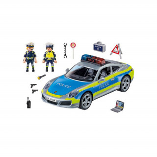 Playmobil Porsche 911 Carrera 4S Rendőrség (70066) Játék