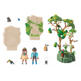 Playmobil Wiltopia - Esőerdő éjjeli fény (71009) Játék