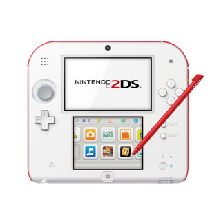 Nintendo 2DS (White and Red) 3DS