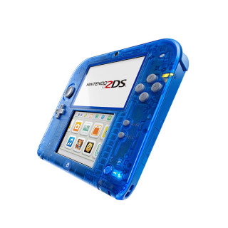 Nintendo 2DS (Transparent, Blue) 3DS