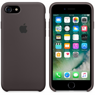 Apple IPhone 7 Kakaóbarna szilikon tok (MMX22ZM/A) Mobil