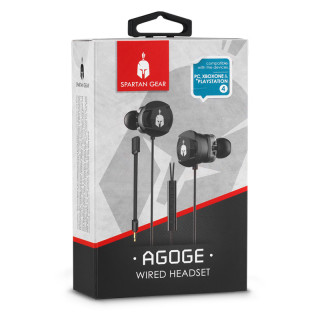 Spartan Gear - Agoge Wired Headset - Vezetékes Fejhallgató Több platform