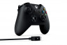 Xbox One Wireless Controller (Black) + Cable for Windows (4N6-00002) thumbnail